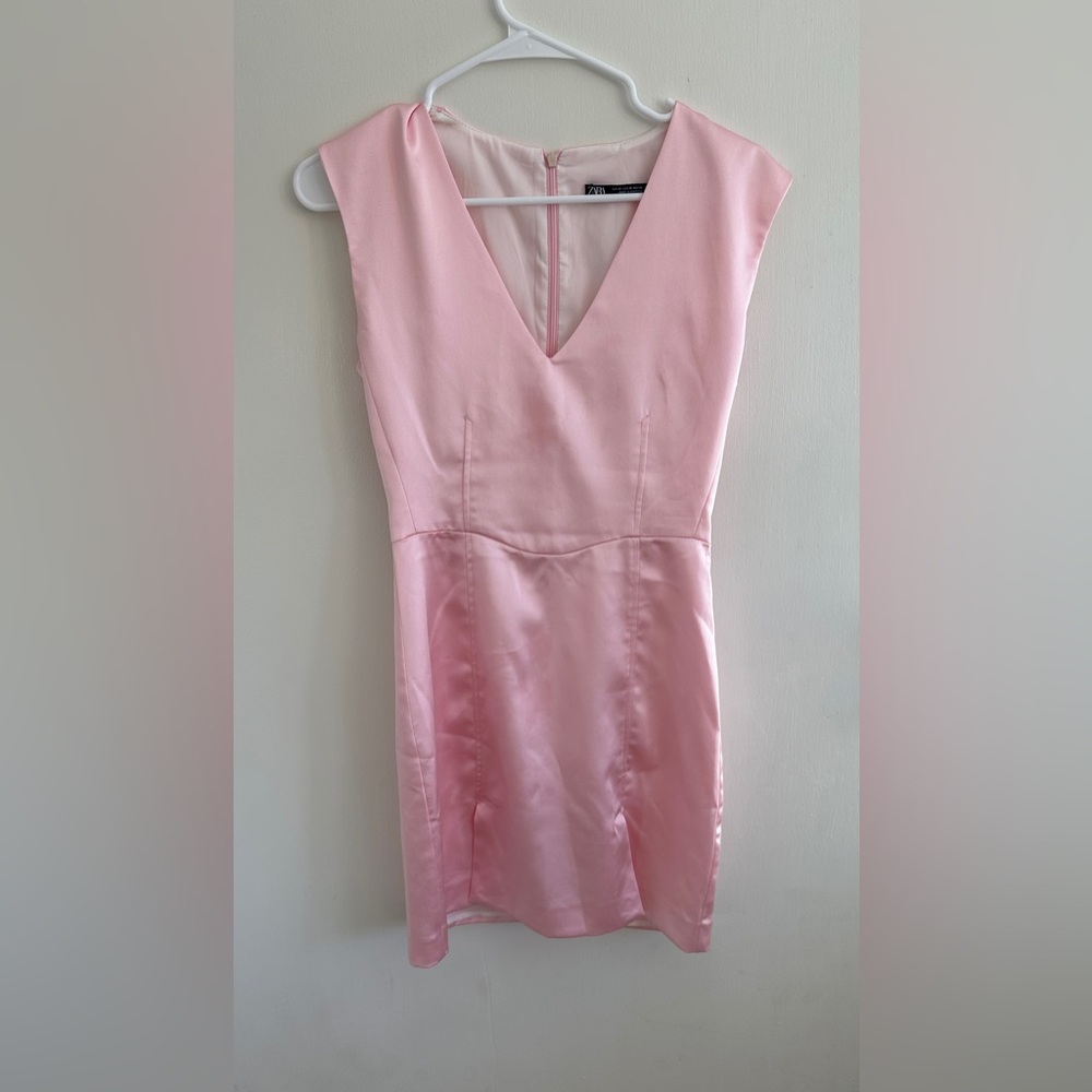 Pink Zara dress